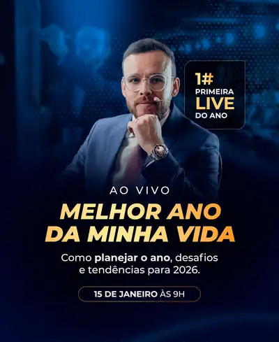 Post de live de início de ano