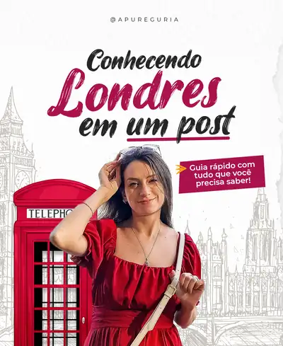 Post Conhecendo Londres em um post
